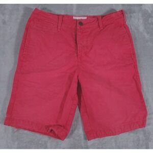 Abercrombie & Fitch Chino Shorts Red Men's Size 32 Distressed Button Fly